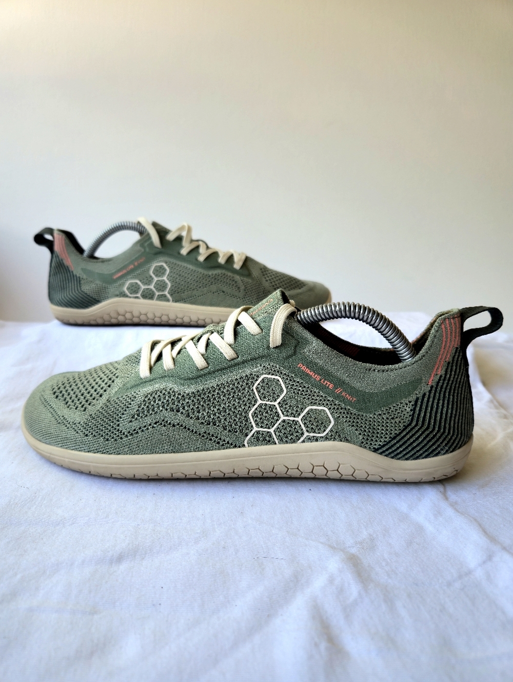 Vivobarefoot Primus Lite Knit Womens Minimalist Shoes Green Size 42/US 10.5